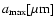 $a_{\rm max}[\mu{\rm m}]$