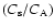 $(C_{\rm s}/C_{\rm A})$