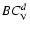 $BC_{\rm V}^{d}$
