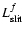 $L_{{\rm slit}}^{f}$