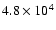 $4.8\times10^4$