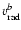 $v_{\rm rad}^{b}$
