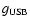 $g_{\rm USB}$
