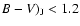 $B-V)_{\rm J}<1.2$