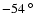 $-54~\hbox{$^\circ$ }$