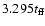 $3.295t_{\rm ff}$
