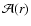 ${\cal A}(r)$
