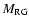 $M_{\rm RG}$