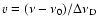 $v = (\nu-\nu_0)/\Delta\nu_{\rm D}$