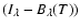 $(I_\lambda-B_\lambda(T))$