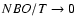 $NBO/T\rightarrow 0$