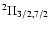 $^{2}\Pi_{3/2,7/2}$