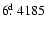 $6\hbox{$.\!\!^{\rm d}$ }4185$