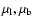 $\mu_{\rm l},\mu_{\rm b}$