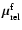 $\vec \mu^{\rm f}_{\rm rel}$