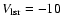 $V_{\rm lsr}=-10$