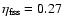 $\eta_{\rm fss}=0.27$