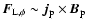 $\vec{F}_{\rm L, \phi} \sim \vec{j}_{\rm p} \times \vec{B}_{\rm p} $