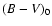 $(B-V)_{\rm0}$