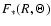 $F_{*}(R,\Theta)$