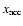 $x_{\rm acc}$