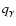 $q_{\gamma}$