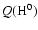 $Q({\rm {H^{0}}})$