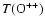 $T({\rm
O^{++}})$