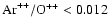 ${\rm Ar}^{++}/{\rm O}^{++} < 0.012$