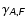 $\mathsfsl{\gamma_{A,F}}$