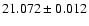 $21.072\pm0.012$