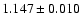 $1.147\pm0.010$