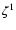 $\zeta^1$