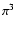$\pi^3$