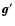 $\vec{g}'$