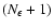 $(N_\epsilon +1)$