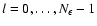 $l=0,\dots,N_\epsilon-1$