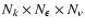 $N_k \times N_\epsilon \times
N_\nu$