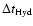 $\Delta t_{\rm Hyd}$
