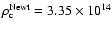 $\rho^{\rm Newt}_{\rm c}=3.35\times 10^{14}$
