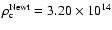 $\rho^{\rm Newt}_{\rm c}=3.20\times 10^{14}$