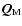 $\vec{Q}_{\rm M}$