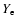 ${Y_{\rm e}}$