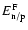 $E^{\rm F}_{\rm n/p}$