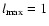 $l_{\rm max}=1$