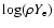 $\log (\rho {Y_{\rm e}})$