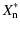 $\displaystyle X^{*}_{\rm n}$