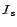 ${\cal I}_{\rm s}$