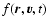 $f(\vec{r},\vec{v},t)$