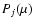$P_{j}(\mu)$